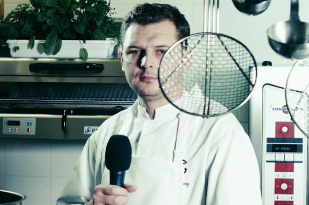 Dominik Duraj, szef kuchni restauracji Villa Gardena w Katowicach Szef kuchni Dominik Duraj zaprasza na Food Show 2017 (wideo)