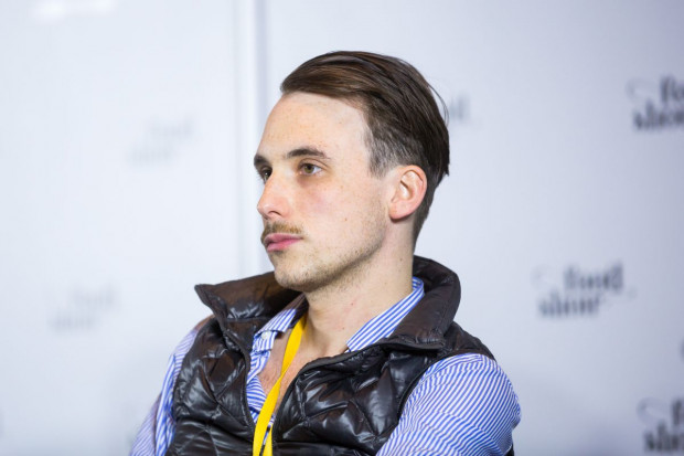 Tomek Woźniak, założyciel mystrEAT, fot. PTWP Tomek Woźniak na FoodShow: Jemy coraz więcej na mieście lub zamawiamy do domu