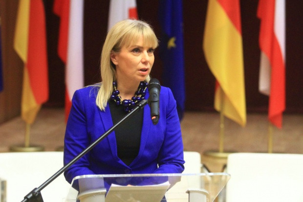 Elżbieta Bieńkowska, komisarz ds. rynku wewnętrznego i usług; FOT. PTWP Komisarz Bieńkowska: wspólny unijny rynek nie działa do końca tak, jak powinien