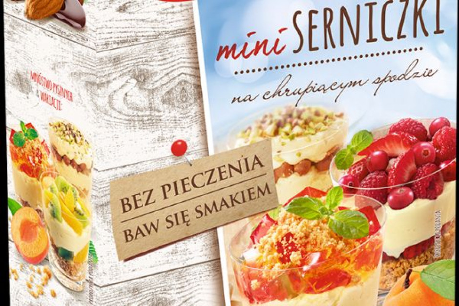 fot. materiały prasowe Mini serniczki - nowość od Delecta