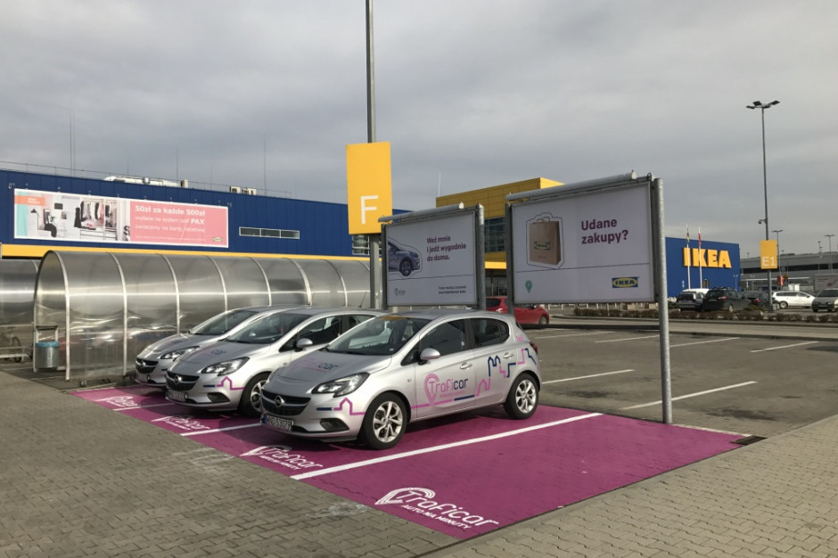 Ikea w Krakowie przygotowała wypożyczalnię samochodów dla swoich klientów 
