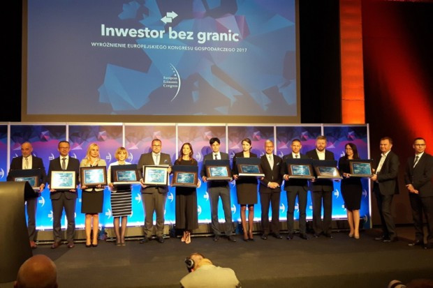 fot. PTWP Oto Inwestorzy bez granic. Wyróżnienia Europejskiego Kongresu Gospodarczego rozdane