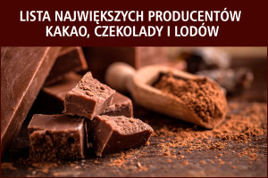 Lista największych producentów kakao, czekolady i lodów - edycja 2017