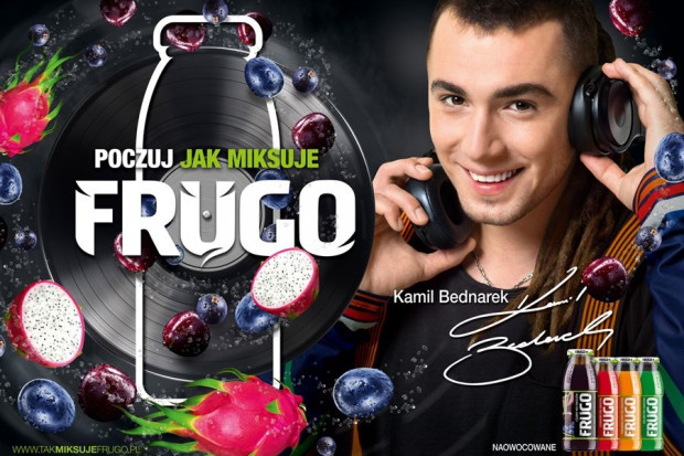Fot. shutterstock Kamil Bednarek w kampanii reklamowej marki Frugo