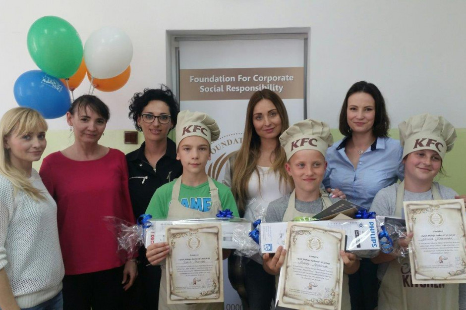 Fundacja FCSR wraz z KFC zrealizowała program Mały Kucharz