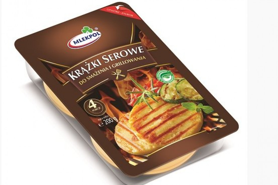 fot. materiały prasowe Mlekpol wprowadza krążki serowe do smażenia i grillowania