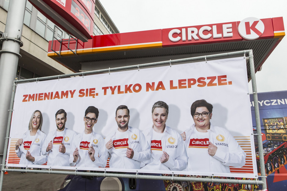 Stacje Statoil w Warszawie zmieniły szyld na Circle K