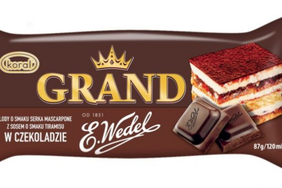 fot. materiały prasowe Lody i czekolada – efekt współpracy marek E.Wedel i Koral