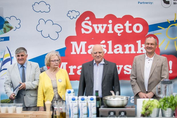 fot. Mlekpol Mlekpol świętuje 20 lecie Maślanki Mrągowskiej