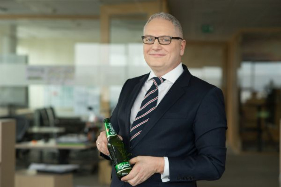 Tomasz Bławat, prezes Carlsberg Polska fot. Carlsberg Polska Tomasz Bławat, prezes Carlsberg Polska o Asahi, trendach i perspektywach rynku piwa oraz działaniach Carlsberga (pełny wywiad)
