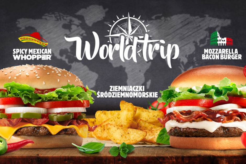World Trip, Burger King World Trip - oferta podróże ze smakiem w Burger King