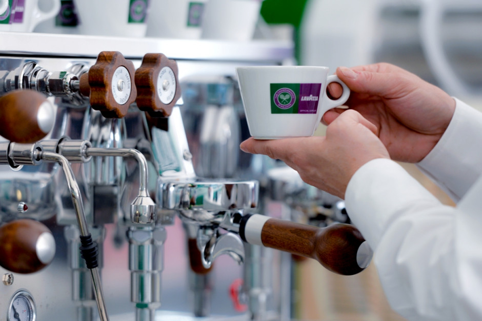 fot. materiały prasowe Lavazza po raz kolejny Oficjalną Kawą Wimbledonu