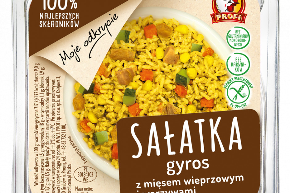 fot. mat. pras. Profi rozszerza linię sałatek chłodzonych „Moje odkrycie