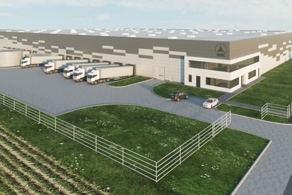 fot. materiały prasowe BIK SA z pozwoleniem na budowę Centrum Logistycznego Kraków III