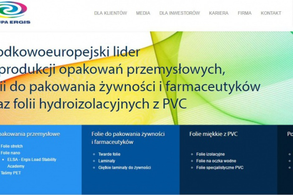 fot. materiały prasowe Grupa Ergis podsumowała I półrocze