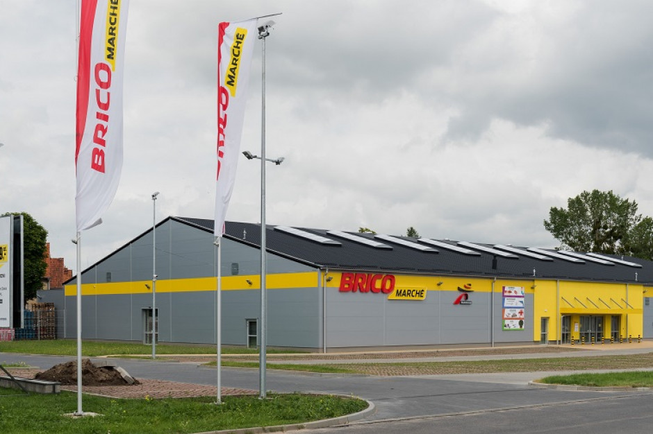 Supermarket Bricomarché w bartoszycach. Fot. materiały prasowe Grupa Muszkieterów otwiera supermarket Bricomarché w Bartoszycach