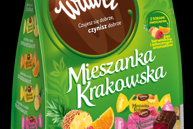 fot. mat. pras. Wawel: Mieszanka Krakowska w nowych opakowaniach i w nowych smakach