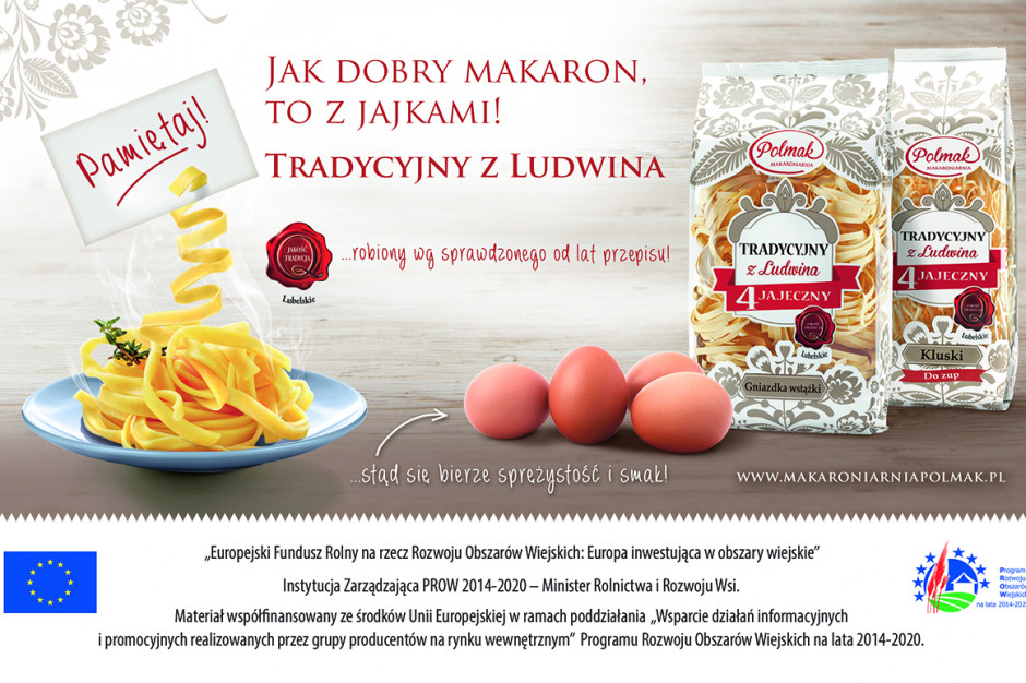 fot. materiały prasowe Spółka Polmak powalczy o mocną pozycję na rynku makaronów w Polsce