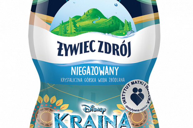 fot. materiały prasowe Bohaterowie Krainy lodu Disneya wracają na opakowania wody Żywiec Zdrój