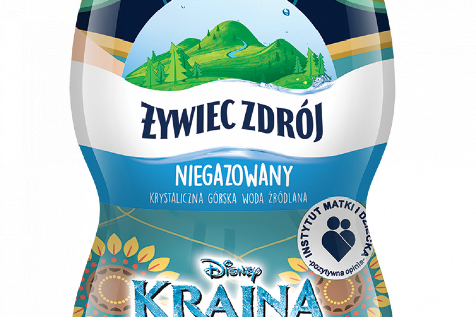 fot. materiały prasowe Bohaterowie Krainy lodu Disneya wracają na opakowania wody Żywiec Zdrój