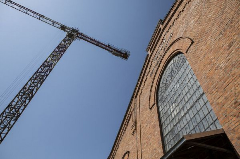 Muzeum Polskiej Wódki nabiera kształtów; trwają ostatnie prace budowlane
