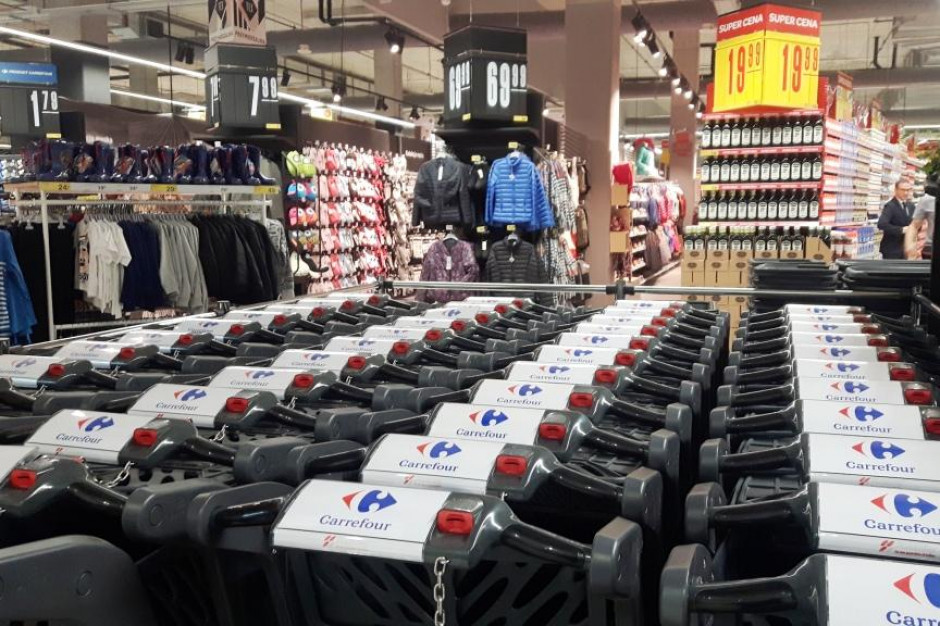 fot. portalspozywczy.pl Carrefour otwiera hipermarket w Warszawie. Nowe koncepty, usługa Scan&Go (zdjęcia)
