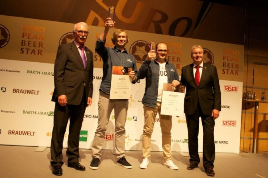 fot. materiały prasowe Okocim z medalami na European Beer Star