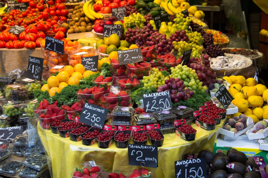 fot. shutterstock.com Credit Agricole: Spadek tempa wzrostu cen owoców i warzyw dopiero na początku 2018 r.