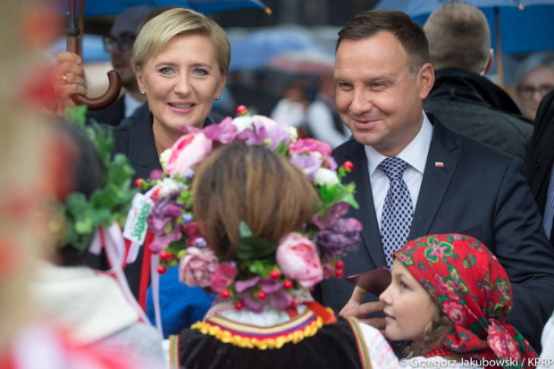 fot. materiały prasowe Kancelarii Prezydenta (fot. Grzegorz Jakubowski/KPRP) Prezydent: Praca rolnika to także zapewnienie bezpieczeństwa żywnościowego