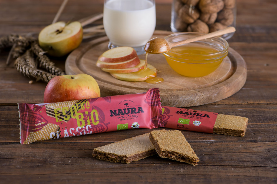 fot. materiały prasowe Bio Naura poszerza ofertę o bio wafelki