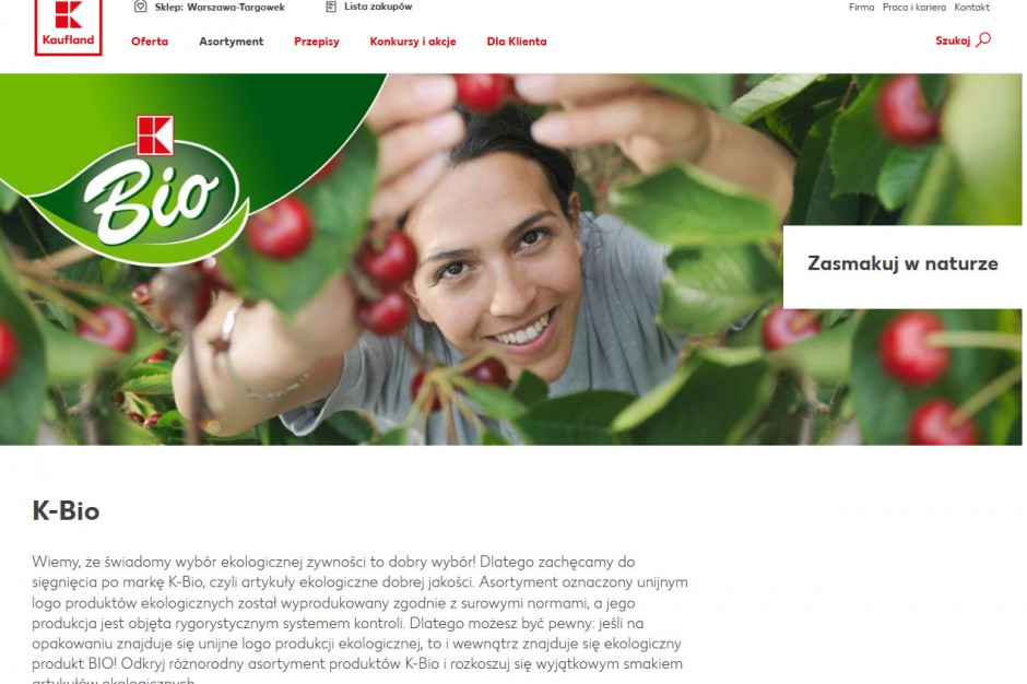 fot. materiały prasowe Kaufland Kaufland uruchomił nową stronę internetową