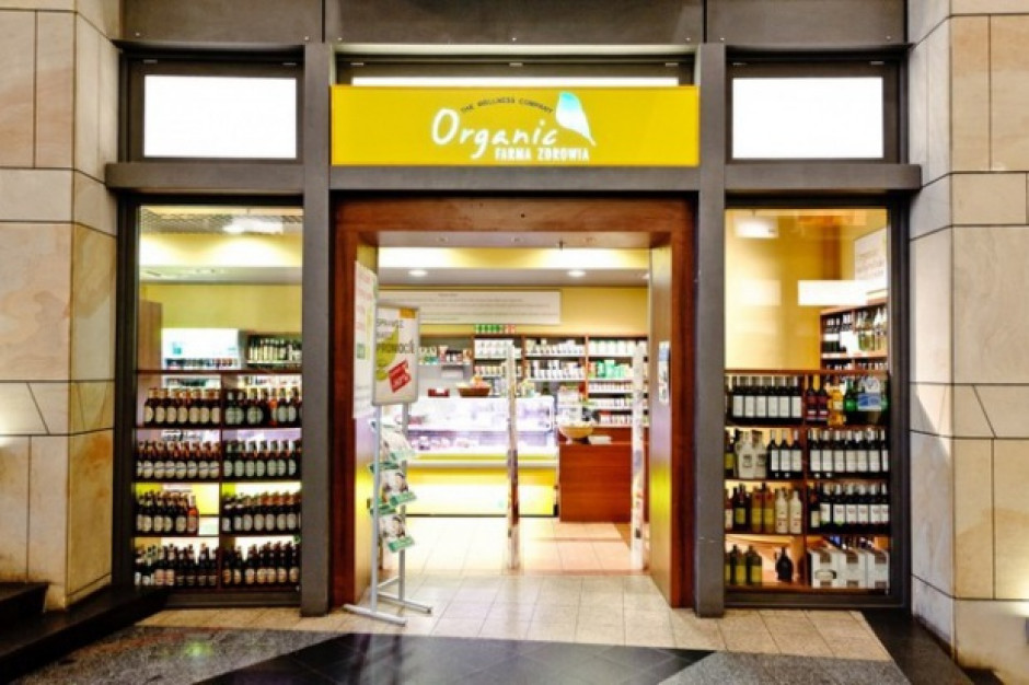 Sklep sieci Organic Farma Zdrowia; fot. za zlotetarasy.pl Organic Farma Zdrowia bierze kredyt na kwotę 3 mln euro