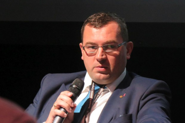 Stefan Krajewski, członek zarządu województwa podlaskiego; fot. MP Na Podlasiu zamiast hodowli trzody będą uprawy ziół?