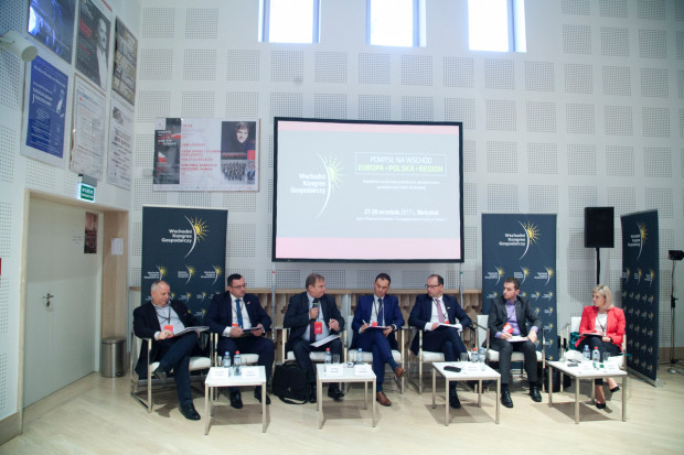 Uczestnicy debaty "Polska żywność - konsolidacja i ekspansja" na WKG 2017, fot. PTWP WKG 2017: Polska żywność - konsolidacja i ekspansja - relacja z debaty (zdjęcia)