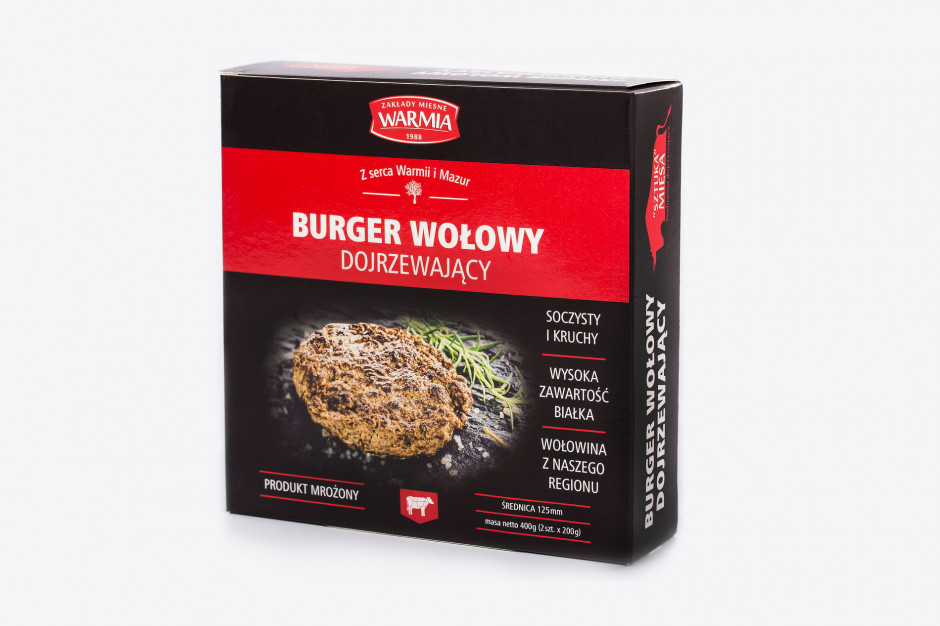 fot. mat. pras. ZM Warmia z nową linią steków z wołowiny dojrzewającej
