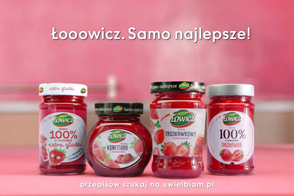 Otwórz się na to, co najlepsze z dżemami Łowicz - nowa kampania reklamowa marki