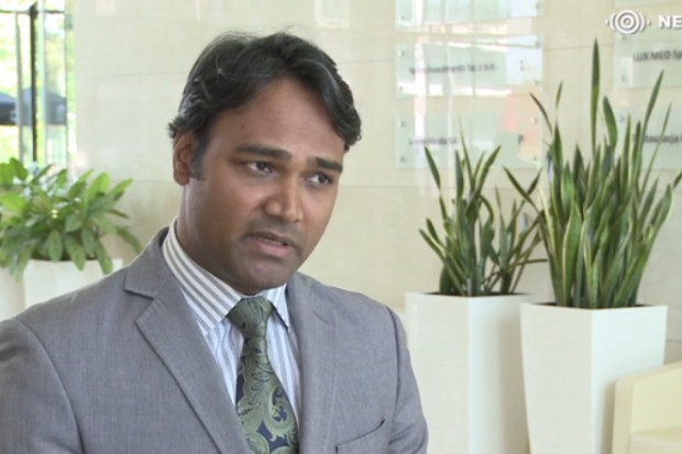 dr Pradeep Kumar z Indo-European Education Foundation, fot. Newseria Indie liczą na współpracę z Polską w sektorze mleczarskim i owocowym (wideo)