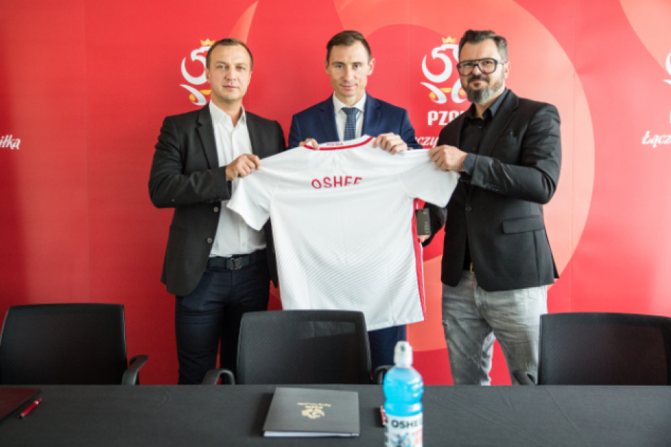 Oshee oficjalnym sponsorem piłkarskiej reprezentacji Polski 