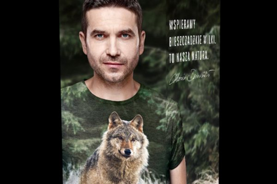 Marka Ostoya kontynuuje współpracę z Marcinem Dorocińskim i program „Ostoya dla wilków”