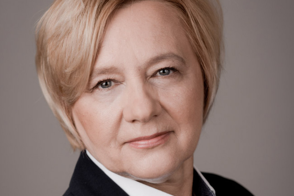 Anna Trzecińska, wiceprezes NBP. Fot. materiały prasowe NBP Wiceprezes NBP: Prognozy mówią o stabilnym wzroście gospodarczym