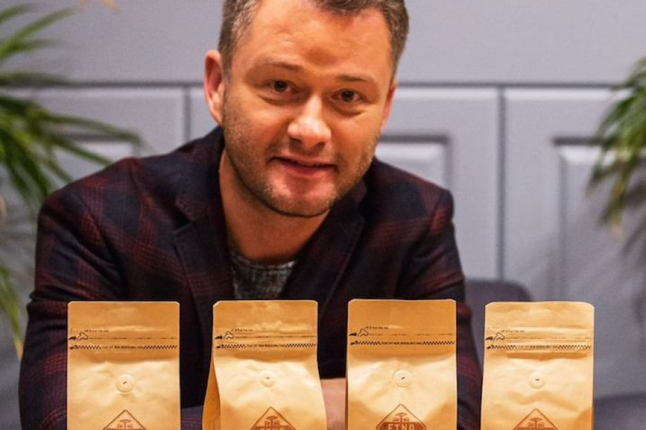 Jarosław Kuźniar promuje kawy Etno Cafe