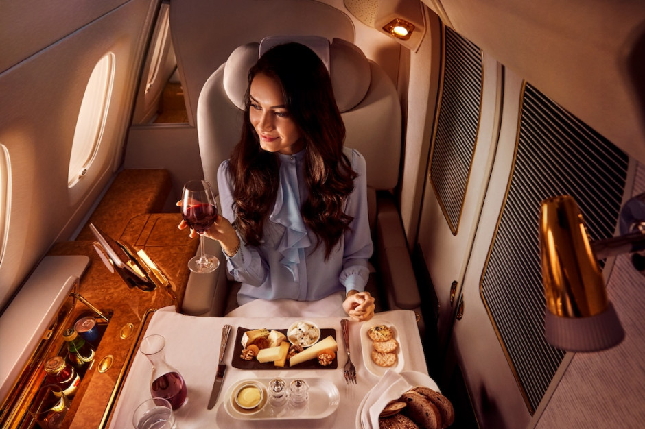 fot. Emirates Linie Emirates inwestują w catering pokładowy 1 mld dolarów rocznie