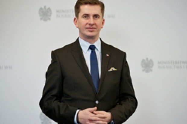 Rafał Romanowski, Podsekretarz Stanu MRiRW. Fot. materiały prasowe MRiRW MR: Mamy 4 krajowe programy zwalczające salmonellę w stadach drobiu