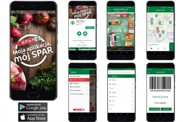 SPAR Polska aplikacja mobilna. Fot. Materiały prasowe SPAR startuje z aplikacją mobilną