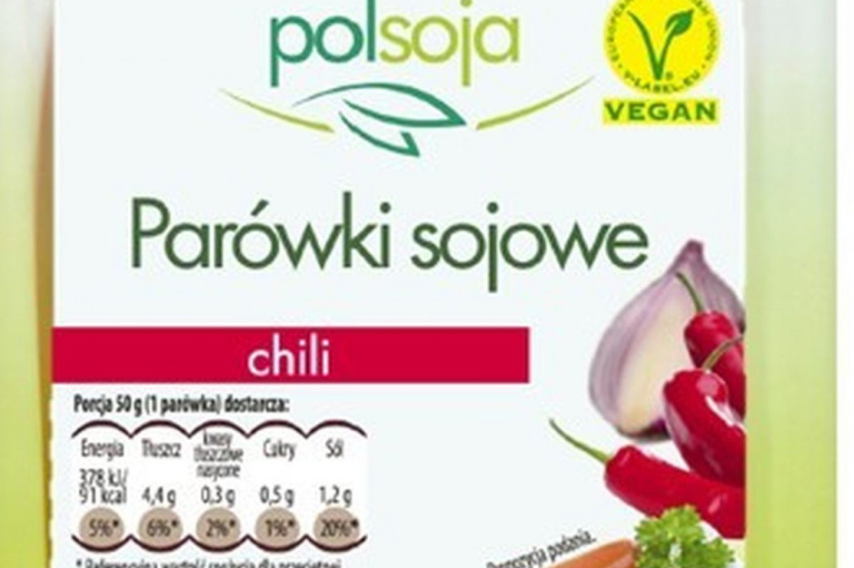 materiały prasowe Polsoja z oznakowaniem V-Label