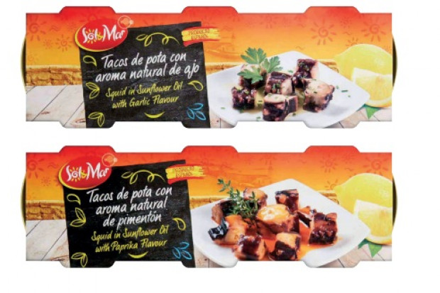 Lidl wycofuje produkt "Sol & Mar Kawałki kałamarnicy olbrzymiej, 3x80 g" o smakach czosnkowym i paprykowym", fot. Lidl Lidl wycofuje ze sprzedaży