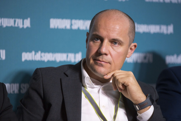 Paweł Stefański, prezes zarządu Balluff Sp. z o.o, fot. PTWP Prezes Balluff na FRSiH: Wejście na ścieżkę biznesu 4.0. jest to krok do przodu