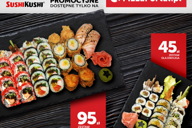 fot. materiały prasowe Sushi Kushi w ofercie PizzaPortal.pl
