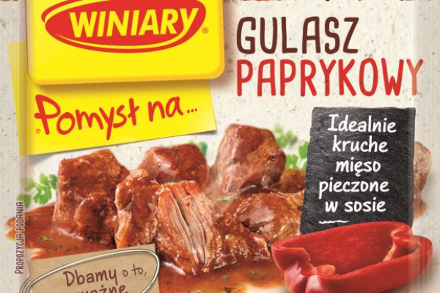 fot. materiały prasowe Nowość od Winiary Pomysł Na… Gulasz paprykowy
