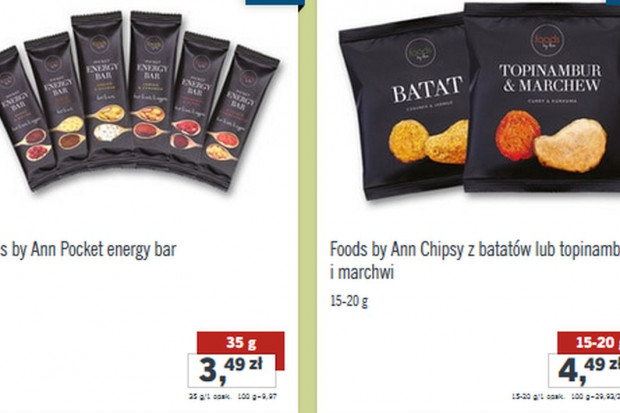 fot.: Lidl Lidl przyciąga klientów batonami Anny Lewandowskiej
